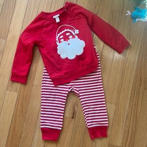 Cat & Jack Santa Set 18 Months